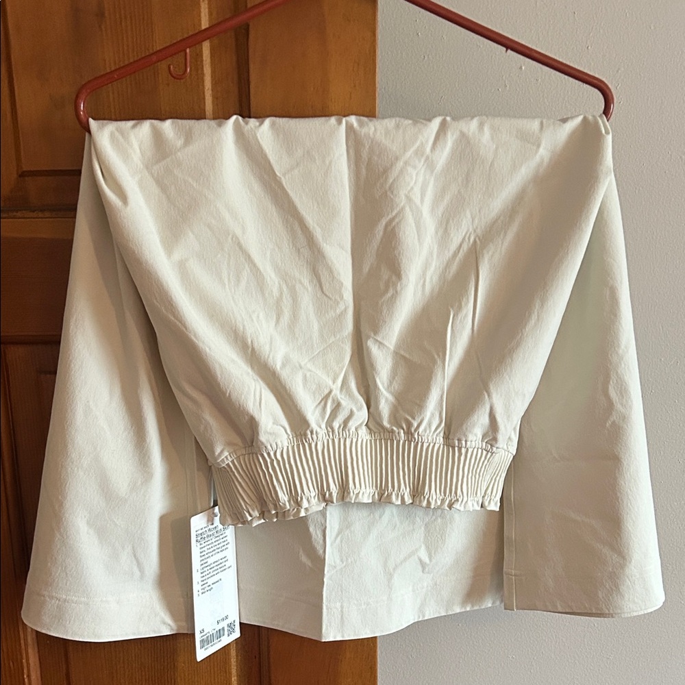 Lulu Lemon Cream Women's skirt